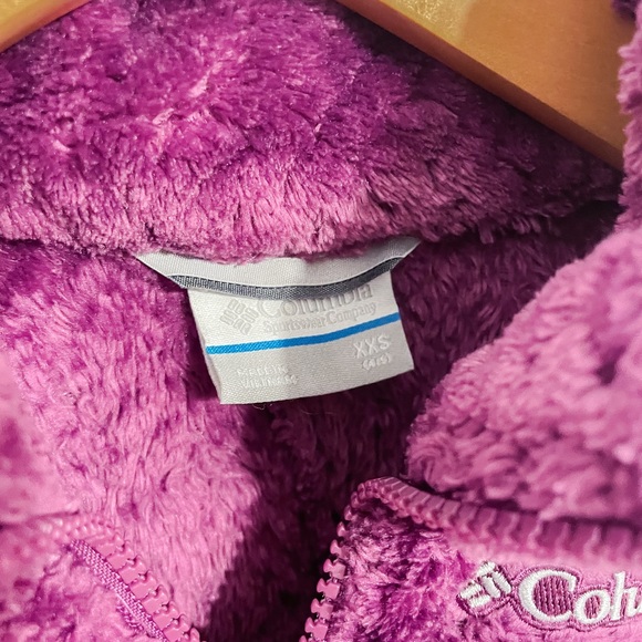 Columbia Kids Sherpa Half Zip Pullover Sweater (Size XXS - 4/5) - Picture 4 of 5